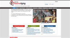 Desktop Screenshot of centerforpositiveaging.org